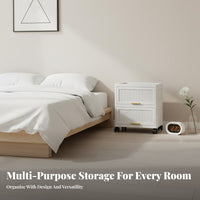 Single-Drawer End Table Modern design Nightstand Elegant Design for Small Spaces
