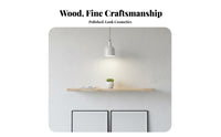 Space Saving Live Natural Edge Floating Shelf Rustic Aesthetic Live Natural Edge Display Board Versatile Wall Rack Handmade for Interior Designers, Decor Enthusiasts, Living Room, Bedroom, Office, Kitchen