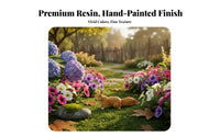 Squirrel Statue Long-Lasting Polyresin Resin Squirrel Figurine Weather Resistant