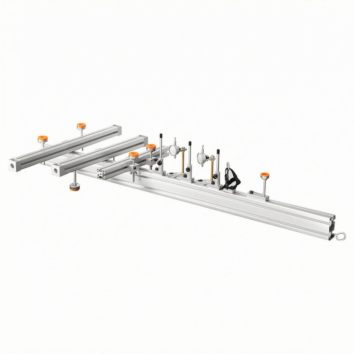 Guitar Neck Tension Workbench Dial Indicators Guitar Leveling Stand Orange Knobs for Luthiers