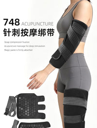 Acupuncture Massage Bandage Self-Adhesive Wrap Pressure Elastic Fixed Acupuncture Arm Sleeve Calf Thigh Protector