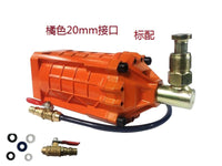 大马力工业级千斤顶助力器/气动千斤顶/液压千斤顶/用进口零部件 20mm 黑褐色助力器+修理包