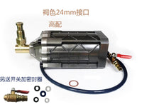 大马力工业级千斤顶助力器/气动千斤顶/液压千斤顶/用进口零部件 20mm 黑褐色助力器+修理包
