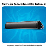 Sleek Bluetooth Speaker Plug and Play Computer Peripheral Built-in Microphone