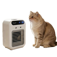 宠物空调扇夏天狗狗睡觉狗窝降温制冷风扇夏季猫咪小型加水电风扇