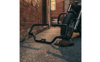 motorcycle front Engine Guard Matte Black Deflector Tubular Motorcycle Front Deflector for Motorcyclists, Riders, Motorcycles