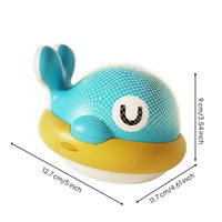 Automatic Water Spray Fountain Bath Toy Waterproof Design Marine Creature Sprinkler Toy Polished Rounded Edges for Toddlers, Infants