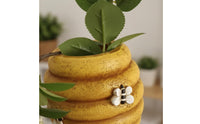 Beehive Wall Planter Creative Design Resin Bee Nest Vase Decorative for Balcony
