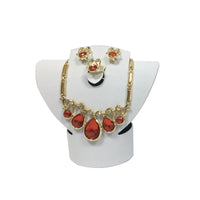 Foldable Jewelry Display Stand for Necklaces, Earrings, and Rings