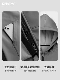 RNOEMI儿童游泳训练保暖专用浴袍专业斗篷成人外套浴巾冬训大衣