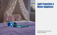 Musical Fairy Wand, Light-Up Princess Mystical Toy, Kids Projection, Random Color, Fun