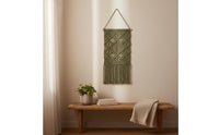 Macrame Wall Hanging Handmade Woven Tapestry Tassel Trim for Living Room