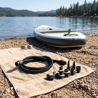 Threaded Hose with Adapter Set Stepped Pump Adapter Kit Easy to Install Pump Hose with Nozzles Leak-Resistant