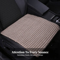 3 Pieces Cooling Backless Woven Seat Mat year-round Driver Seat pad Breathable Automotive Accessory Universal Fit for automobiles Owners, motorists, Commuters, warm Weather, Driving, routine Commute, route Trips