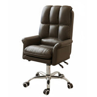 Reclining rotating Chair with Footrest Reclinable rearrest Ergonomic Recliner with Footrest Highposterior Design Modern & design