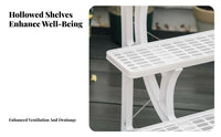 Tiered plant stand unobstructedstanding Tiered Pot Stand Easy Assembly for Decorators