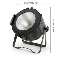 COB PAR Fixture Compact COB Face Light Dimmable for DJs, Exhibitions