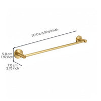 Rustproof bronze double towel rack