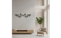Olive Branch Wall Decor Vine Foliage Wall Art Effortless to Hang Wrought Metal Leaf Decor for Bedroom