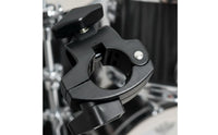 Four Way Drum Clamp Adjustable Electronic Drum Mount Clamp Sturdy Music Accessory for Drummers