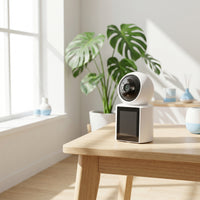 High Resolution Communication System System with Indoor Monitor Infrared Tabletop Monitor with Camera Two-Way Visual Communication System Camera Hands-Unrestricted for Families
