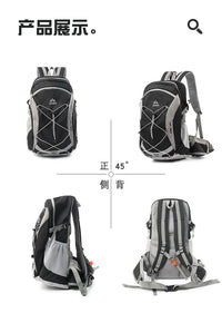 跨境防泼水骑行背包简约百搭户外运动登山包多功能旅行徒步双肩包