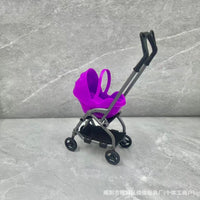 跨境儿童过家家baby婴儿推车仿真迷你玩具小推车娃娃玩具配件批发