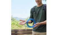 Hydration Pack Replacement Tube Transparent Blue for Camping, Cyclists, Runners