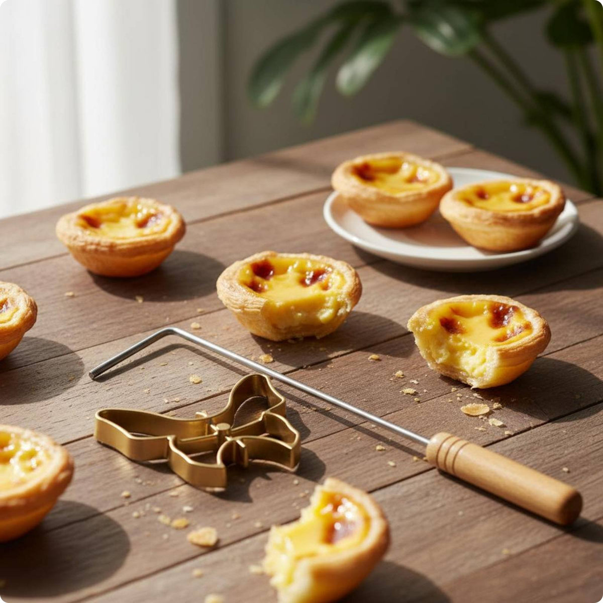 Pastry Form Tart Shell Easy to Shape Form Tart Shell Non-Stick for Bakery
