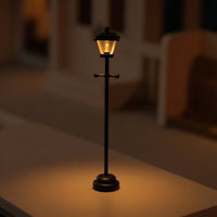 Miniature Lamp with Battery LED Dollhouse Street Lamp Convenient