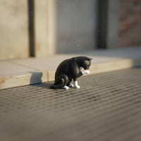 1:64 Feline Figure Model Collectible Tiny Feline Figure Figurine Figurines