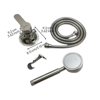Stainless steel shower mixer