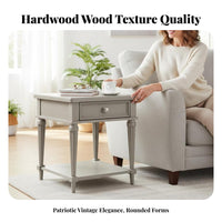 Light Luxury design Tripod Base Side Table Vintage Inspired Household Furniture Artistic Design Nightstand Multipurpose for Homeowners, Apartment Dwellers, Interior Designers, Living Room, Bedroom, Reception Area, Office