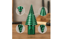 5 Pieces Wood Splitting Conical Screw Cone Driver Spiral for Farmers