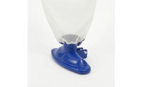 Pool Vacuum Head Blue Pool Vacuum Head with Mesh Bag Heavy-Duty