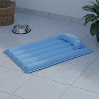 Dog and Feline Cooling Bed Portable Pet Cooling Mat with Pillow for Dogs