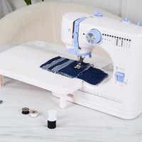 Extension Table Electric Sewing Machine 39-Color Thread Assortment Home Sewing Machine Accessory Kit Included