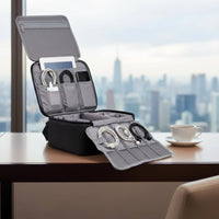 Electronic Accessories Organizer Bag Multiple Compartments for Travel, Trip