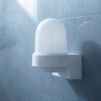 Sauna Lamp with Dome Shade Frosted Sauna Light Fixture Slimline for Spa