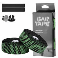 2 Pieces Road Handlebar Tape Wear-Resistant Shock Absorbing Handlebar Wrap Breathable for Cyclists