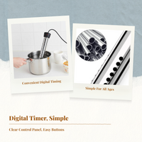 Mini heater with adjustable thermostat