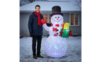 Outdoor Christmas Inflatable Weather-Resistant  with  Waterproof Lighted Christmas Yard Decoration for Lawn, Garden