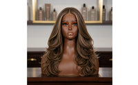 Black Female Mannequin Head Lightweight Female Bust Mannequin for Salon Owners
