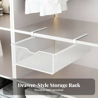 Under-Shelf Sliding Drawer tooltoolwithslide-out tools Installation Cabinet Organizer Stackable