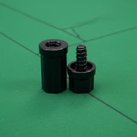 2 Pieces Billiard Cue Thread Cap Safeguarding Cue Joint Protector Easy To