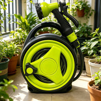 Hose Reel Carrier Large Capacity Garden Hose Carrier Quick Rewind for Patio