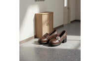 1/6 Scale Loafers Gift for Collectors Miniature Heeled Loafers Trendy