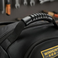 Large Tool Backpack Mesh Side Pockets Padded Tool Backpack