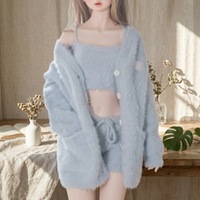 BJD Clothing Knitted Set Doll Loungewear Comfortable Apparel