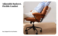 Upholstered rotating Chair Adjustable Height Office Furniture Modern Design